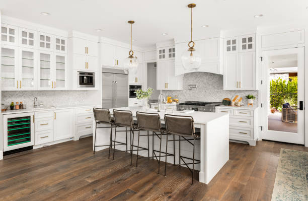 Tile pattern layout planning for backsplash in Taylors Falls